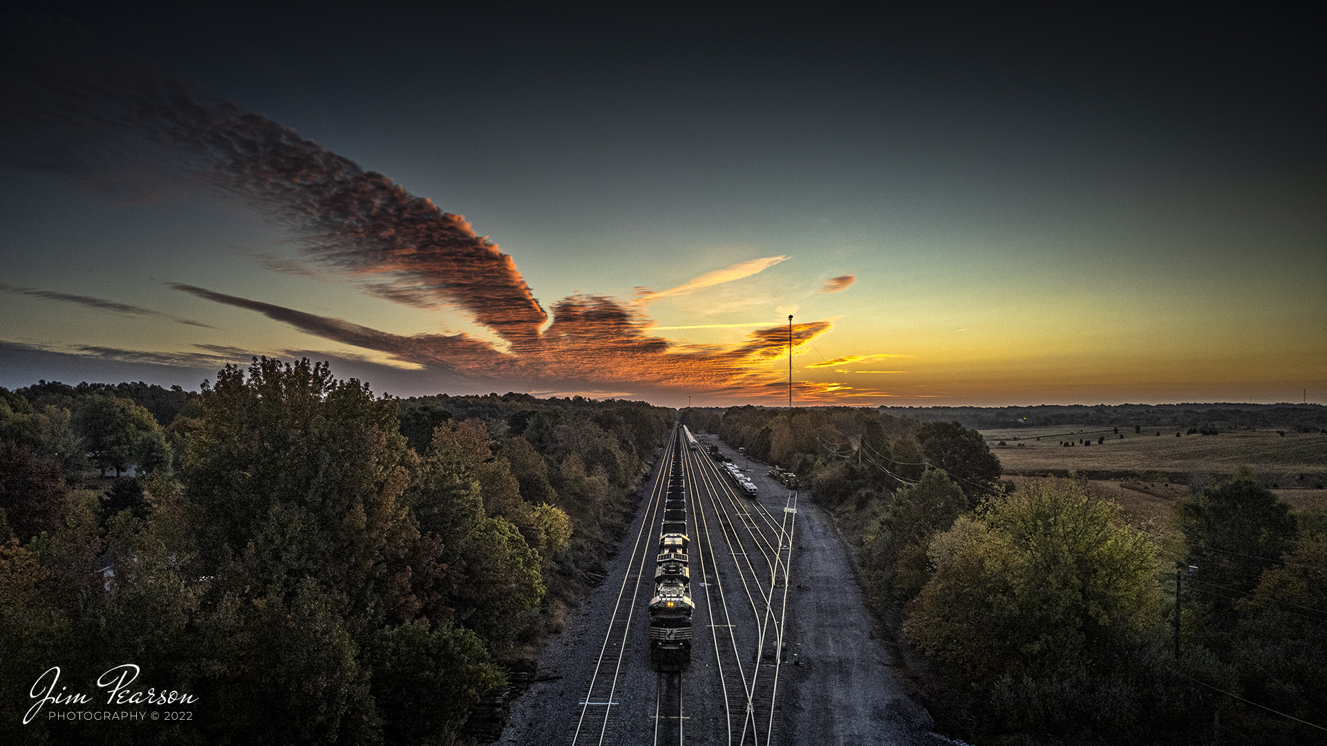 He DPU Distributive Power Unit End Of A Norfolk Southern Loaded Coal