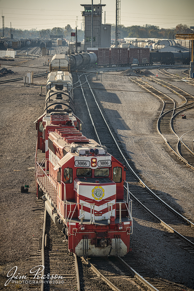 TRRA 3006 working Madison Yard

Terminal Railroad Association (TRRA) engine 3006 leads a cut of mixed freight as it works on building a train at the  St. Louis Madison yard at Venice, Illinois.

According to the TRRA website: "Since 1889, the Terminal Railroad Association of St. Louis has played a vital role in the railroad operations and growth of the St. Louis metropolitan area.

The Association was originally created to satisfy the need for an efficient, safe, and economical method of interchanging rail traffic at the railroad hub of St. Louis, Missouri: the "Gateway to the West."

Over 120 years later, the employees of the Terminal Railroad Association of St. Louis make the same commitment to efficiency, safety, and value to our customers, owners, and the public with each new day."

Tech Info: Nikon D800, RAW, Sigma 150-600 @150mm, f/6.3, 1/1000, ISO 280.