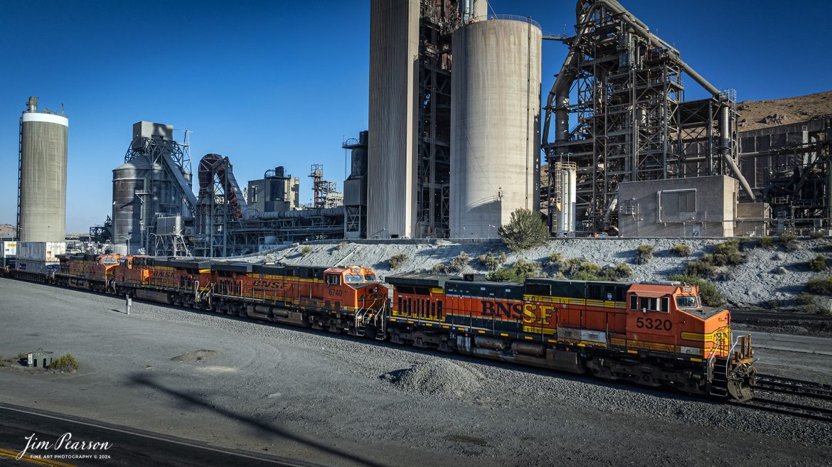 September 18th, 2024, NMSF 5320 leads a southbound freight past the cement plant in Tehachapi, California, on the Union Pacific Mojave Subdivision on a beautiful summer evening.

Tech Info: Nikon D810, RAW, Nikon 10-24 @ 12mm, f/5.6, 1/1250, ISO 100.

#railroad #railroads #train, #trains #railway #railway #steamtrains #railtransport #railroadengines #picturesoftrains #picturesofrailways #besttrainphotograph #bestphoto #photographyoftrains #bestsoldpicture #JimPearsonPhotography