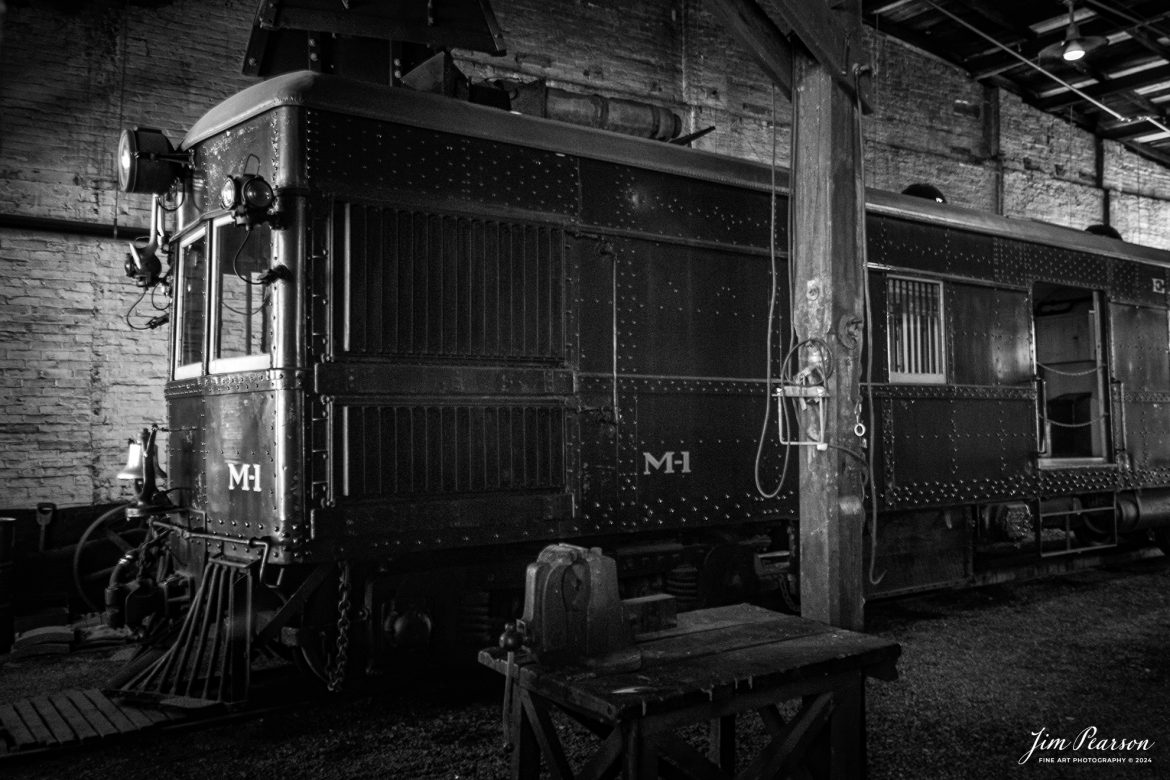 In this week’s Saturday Infrared photo, we catch East Broad Tops M1 motorcar sitting in the engine house at Rockhill, Pennsylvania, on October 6th, 2024.

According to their website: Built in 1927, the M-1 is the only original narrow-gauge gasoline electric motorcar still in existence in the United States. Constructed in the EBT’s very own shop complex, this one-of-a-kind piece of railroad history has been painstakingly restored and still runs using many of its original parts and components over the same railroad it was built to serve over 96 years ago.

Tech Info: Fuji XT-1, RAW, Converted to 720nm B&W IR, Nikon 10-24 @17mm, f/4.5, 1/8, ISO 800.

#trainphotography #railroadphotography #trains #railways #jimpearsonphotography #infraredtrainphotography #infraredphotography #trainphotographer #railroadphotographer #infaredtrainphotography #trending #EastBroadTop