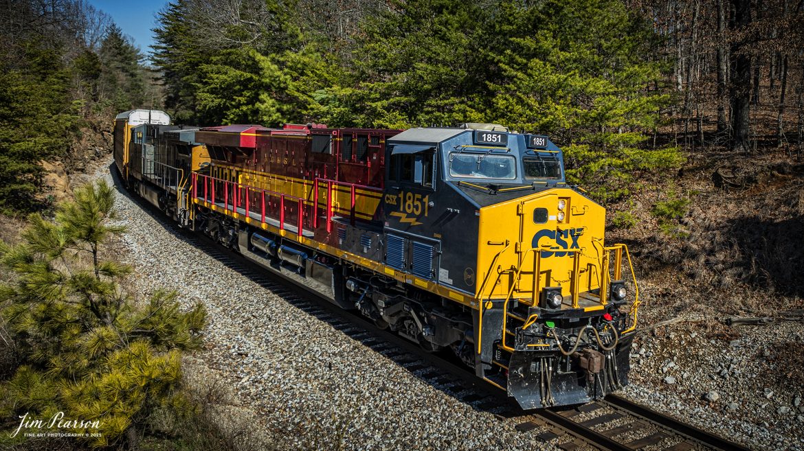 CSX I025 with CSX NC&SL Heritage Unit 1851 leading, heads south through Crofton Cut, just north of Crofton, Kentucky on the CSX Henderson Subdivision, on January 27th, 2025. 

According to a CSX Press Release: September 20, 2024 - Railroads have long played a crucial role in shaping the economic and cultural landscapes of the United States. Among these storied lines is the Nashville, Chattanooga, and St. Louis (NC&StL) Railway, a key player in the growth of the Southeast. CSX has unveiled its 19th heritage locomotive, a tribute to the NC&StL Railway, celebrating the rich legacy of a system integral to regional development.

Operating from 1851 to 1957, the NC&StL Railway was a vital freight and passenger route, connecting communities across Tennessee and other Southern states. It facilitated the movement of goods and people, boosting commerce and fostering community development along its routes. The railway's strategic links between Nashville, Chattanooga, and St. Louis significantly contributed to the urban and industrial growth of these cities, supporting industries such as agriculture, coal, and manufacturing.

To honor the historical significance of the NC&StL Railway, CSX introduced the Nashville, Chattanooga, and St. Louis heritage locomotive. This initiative is part of CSX’s broader program to preserve the legacy of railroads that are now part of its extensive network. Each heritage unit is carefully crafted to pay homage to the unique identity and history of its predecessor, featuring colors and designs reminiscent of the original rail lines. 

Tech Info: DJI Mavic 3 Classic Drone, RAW, 22mm, f/2.8, 1/1250, ISO 100.

#besttrainphotograph #bestphoto #photographyoftrains #bestsoldpicture #JimPearsonPhotography #csxheritagelocomotive #onecsx

Cumbres & Toltec Scenic Railroad steam locomotive D&RGW 463 makes its way through the countryside with a freight train on the way to Osier, Colorado, during a photo charter by Dak Dillon Photography on October 19th, 2023.

According to their website: the Cumbres & Toltec Scenic Railroad is a National Historic Landmark.  At 64-miles in length, it is the longest, the highest and most authentic steam railroad in North America, traveling through some of the most spectacular scenery in the Rocky Mountain West.

Owned by the states of Colorado and New Mexico, the train crosses state borders 11 times, zigzagging along canyon walls, burrowing through two tunnels, and steaming over 137-foot Cascade Trestle. All trains steam along through deep forests of aspens and evergreens, across high plains filled with wildflowers, and through a rocky gorge of remarkable geologic formations. Deer, antelope, elk, fox, eagles and even bear are frequently spotted on this family friendly, off-the grid adventure.

According to History Colorado Website: Built in 1903 by the Baldwin Locomotive Works of Philadelphia, Engine No. 463 is one of only two remaining locomotives of the K-27 series originally built for and operated by the Denver & Rio Grande Western Railroad.

The K-27 series was a departure from the design most prevalent on Colorado’s narrow-gauge lines, resulting in a locomotive with one and one-half times more power.  The arrival of this series marked a significant turning point in the operation of the D&RGW’s narrow gauge lines that was to remain in effect until the end of Class I narrow gauge steam locomotion in 1968.  The Friends of the Cumbres & Toltec Scenic Railroad restored the engine to operating condition.

Tech Info: DJI Mavic 3 Classic Drone, RAW, 22mm, f/2.8, 1/1600, ISO 100.

#railroad #railroads #train #trains #bestphoto #railroadengines #picturesoftrains #picturesofrailway #bestphotograph #photographyoftrains #trainphotography #JimPearsonPhotography