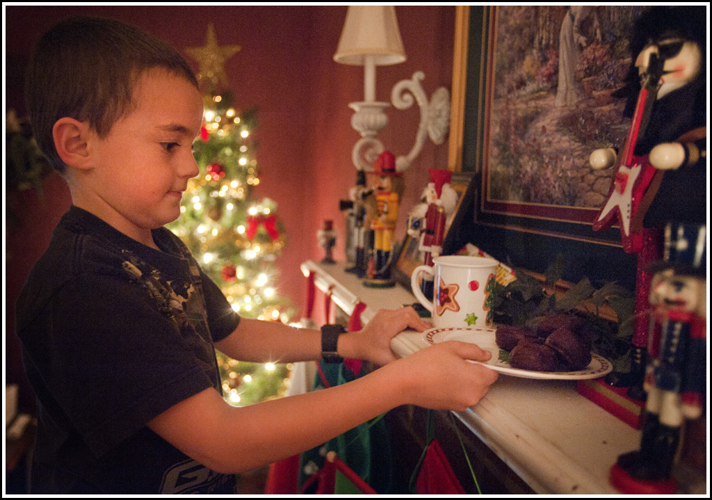 Gabe sits out Santa's Snack