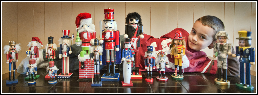 Gabe and his Nutcrackers